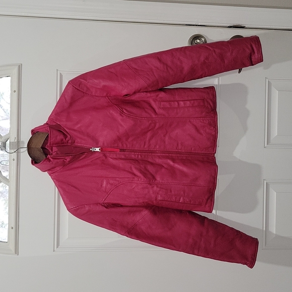 Wilsons Maxima Reversible Leather/Puffer Jacket Size S - Picture 2 of 5